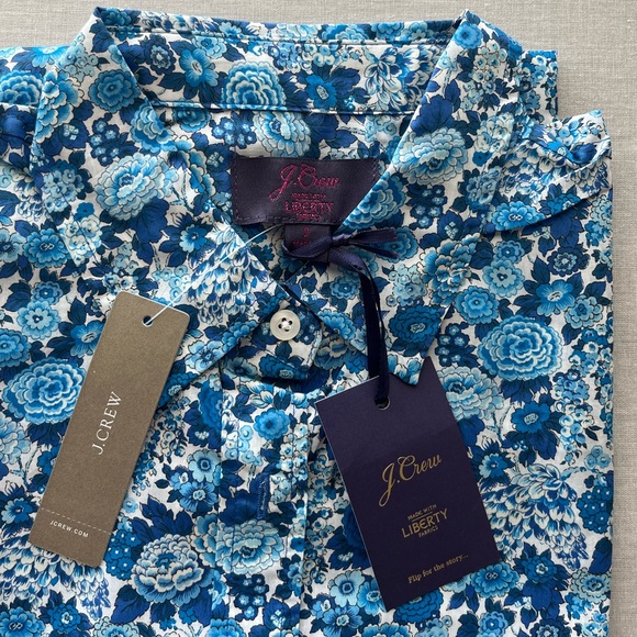 J Crew Liberty Shirt - Picture 2 of 3